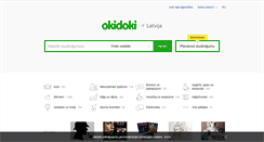 Desktop Screenshot of okidoki.lv